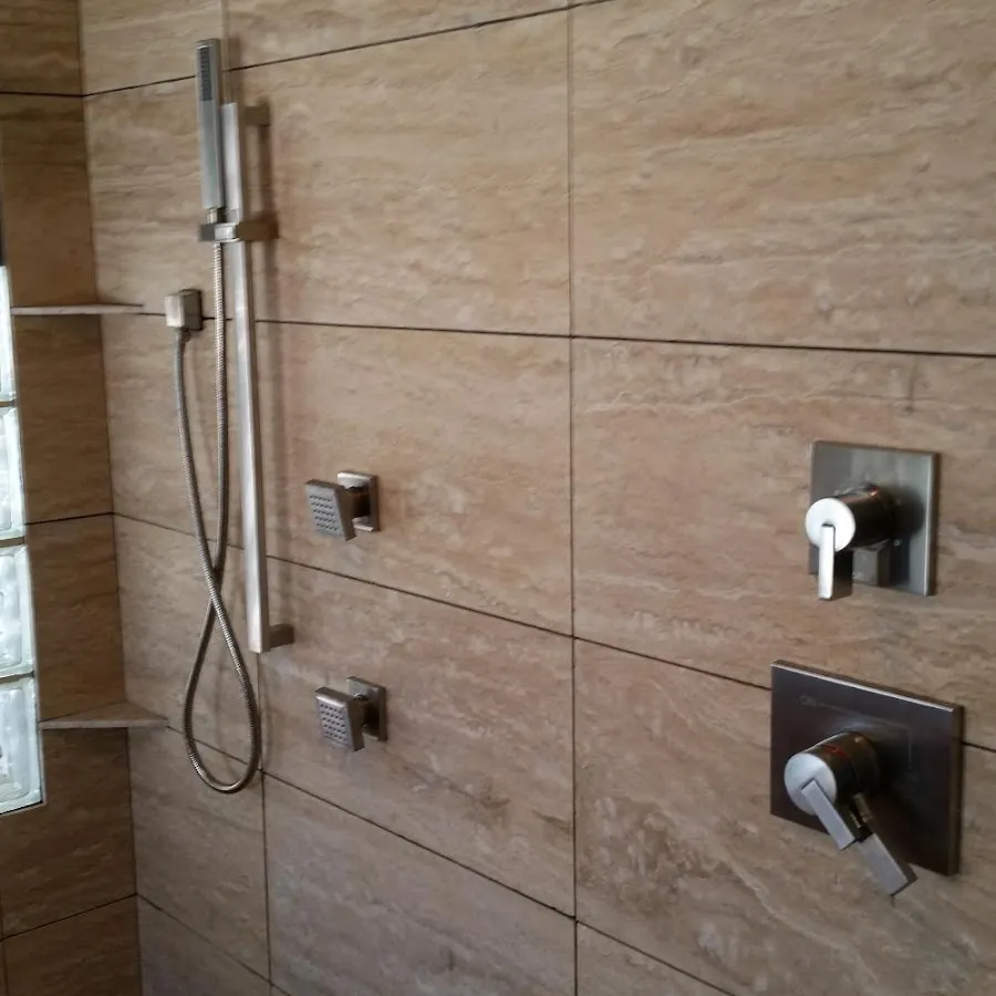 Shower fixture installation for Water Heater Replacement in Westmont